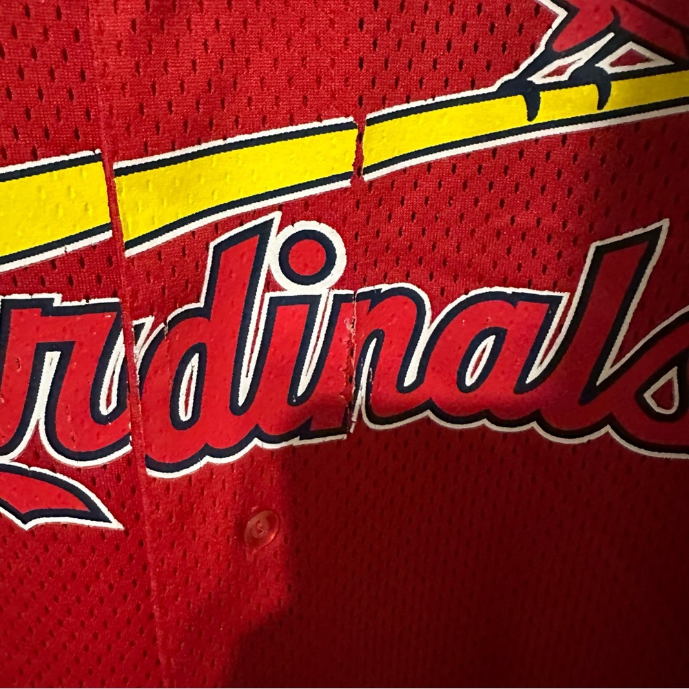 Vintage Majestic Mark McGwire St. Louis Cardinals Baseball Jersey - Picture 2 of 4
